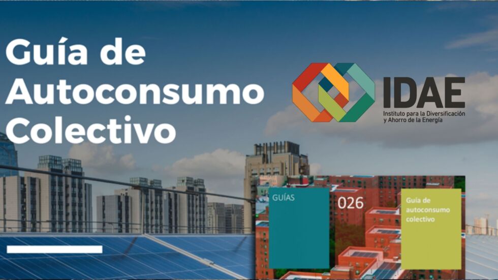 Guía para el autoconsumo colectivo publicada por el IDAE